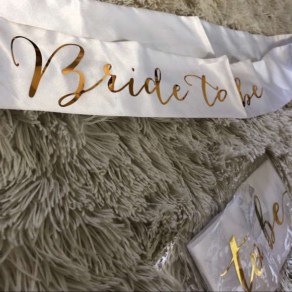 Bride To Be Sashes - Picture 3 of 3